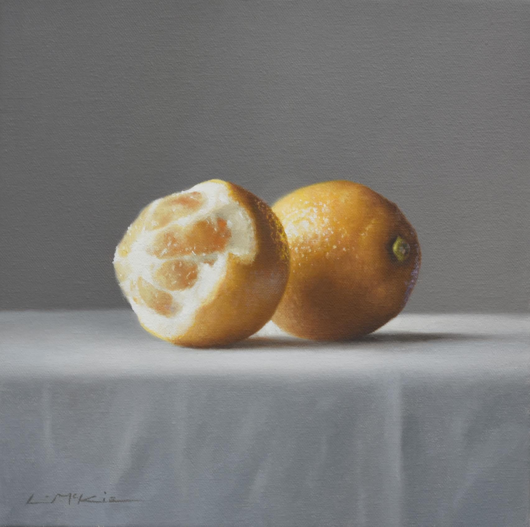 Still Life with Two Lemons